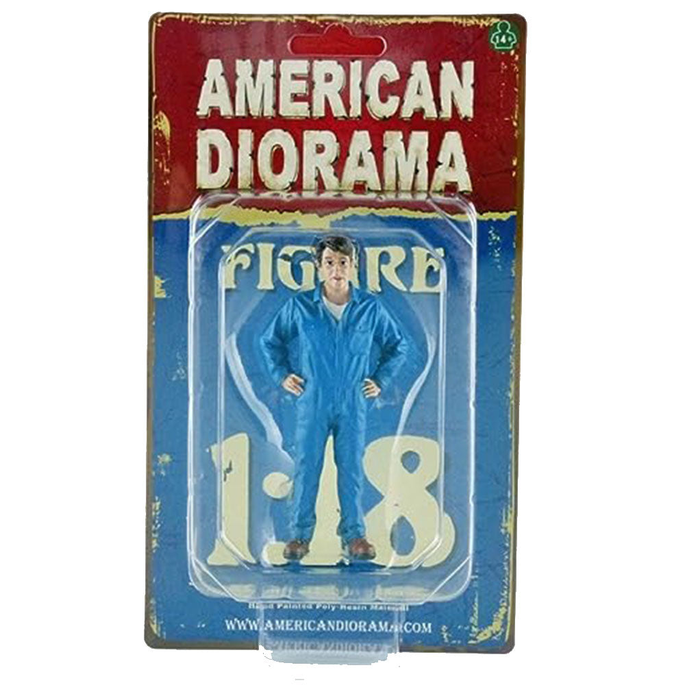 Mechanic Figure 1:18 Scale Diorama