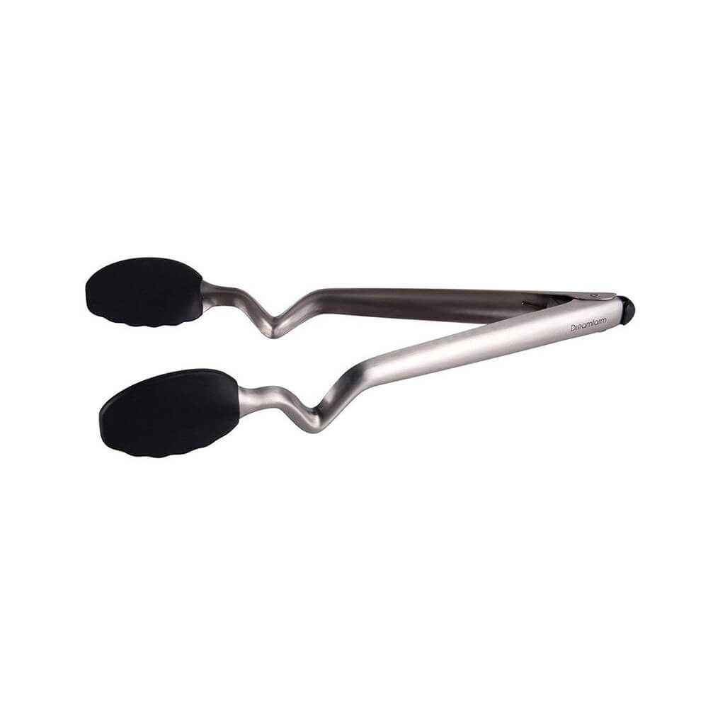 Charcoal Black Click-Lock Tongs