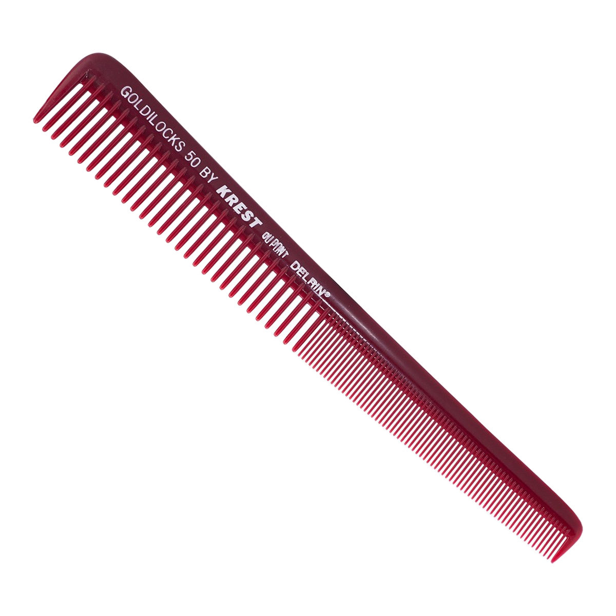 Krest Goldilocks No. 50 Tapered Cutting Comb 18cm