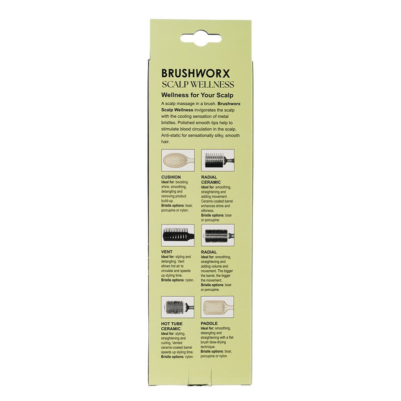 Brushworx Scalp Wellness Paddle Brush