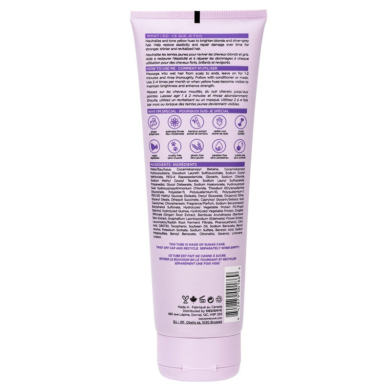 DesignME FabME Blonde Shampoo 250mL