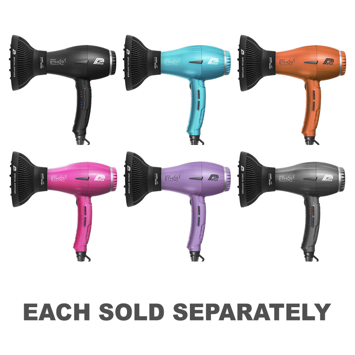 Parlux Ethos Hair Dryer and Diffuser