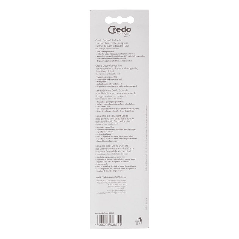 Credo Duo Soft Foot File (Apricot)