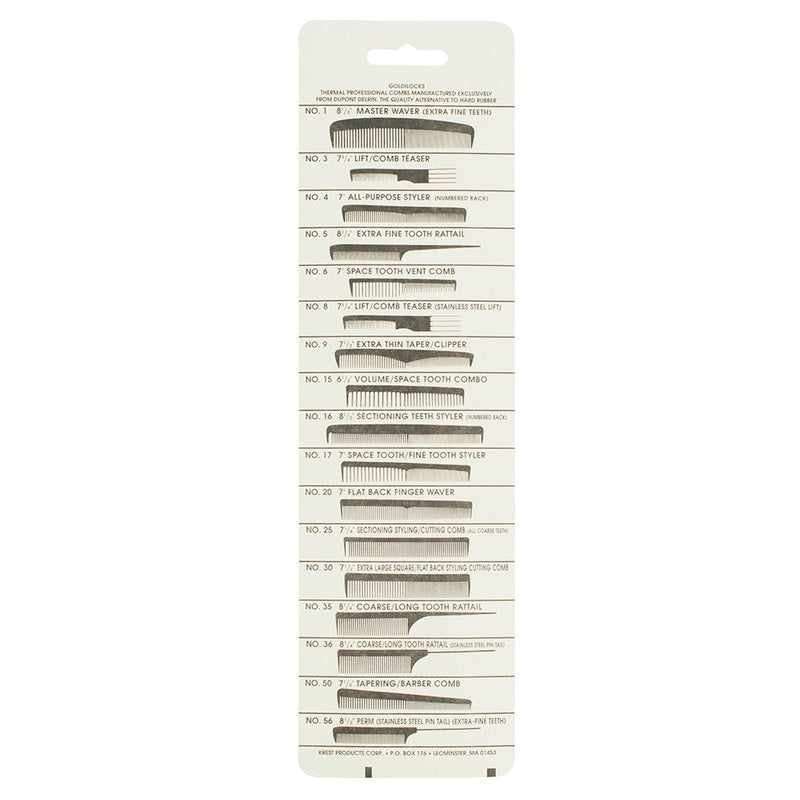 Krest Goldilocks No. 4 & 5 Plastic Tail and Cutting Comb