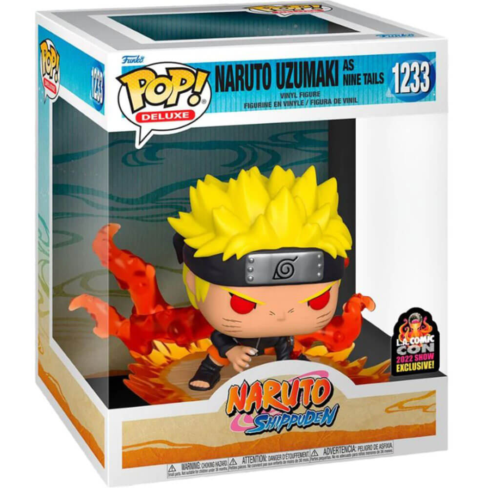 Naruto Naruto as Nine-Tails US Exclusive Pop! Deluxe