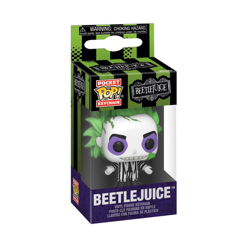 Beetlejuice Pocket Pop! Keychain