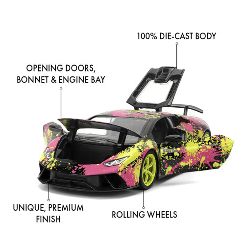 Pink Slips 1:24 Scale Lamborghini Huracan Performante Vehicle