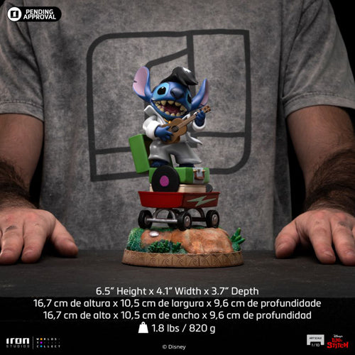 Lilo & Stitch Stitch (King of Rock) 1:10 Scale Statue