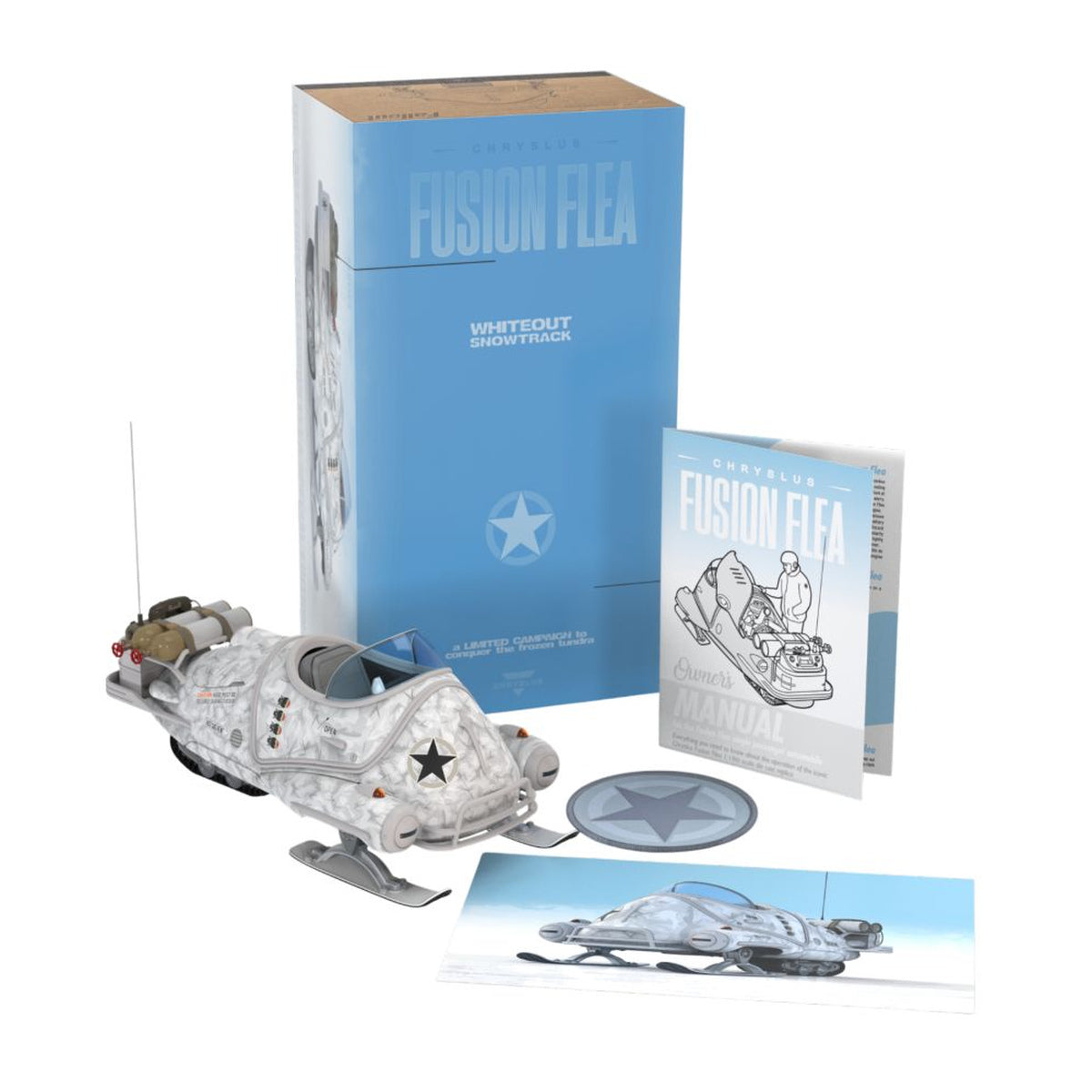 Fallout Whiteout Snowtrack Fusion Flea 1:18 Diecast Vehicle