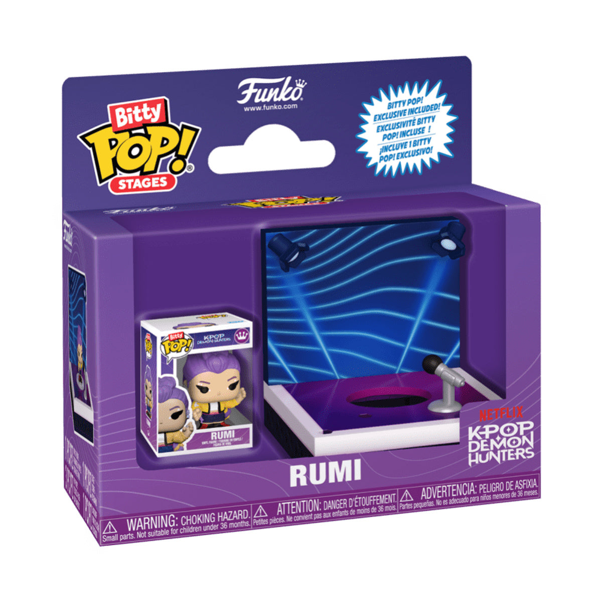 KPop Demon Hunters Rumi Bitty Pop! Stage