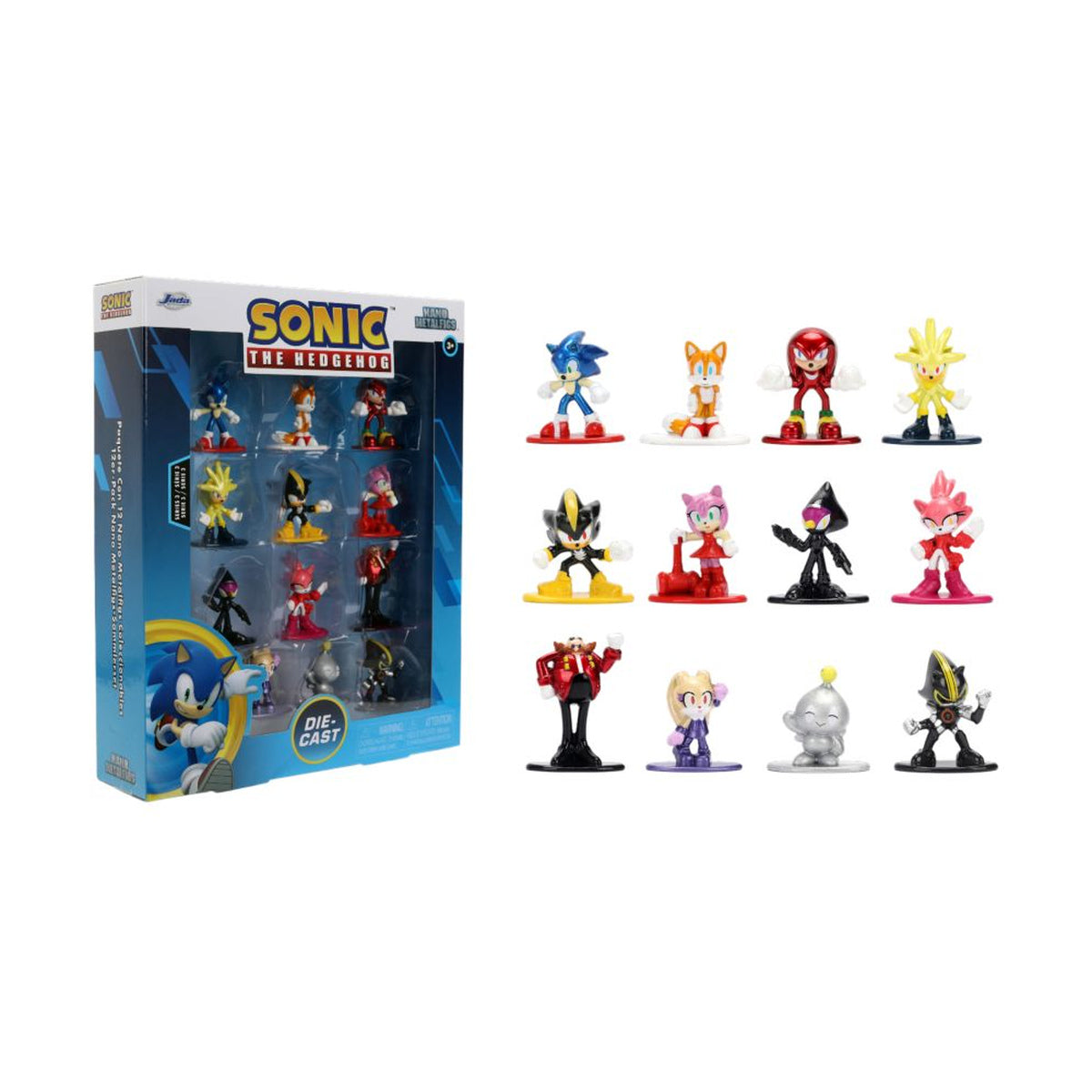 Sonic the Hedgehog Nano Metalfigs (Series 3) 12-Pack