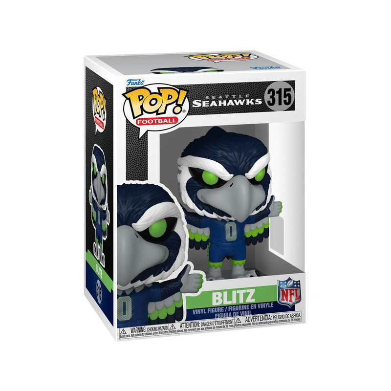 NFL: Mascots Seattle Seahawks Blitz Pop! Vinyl