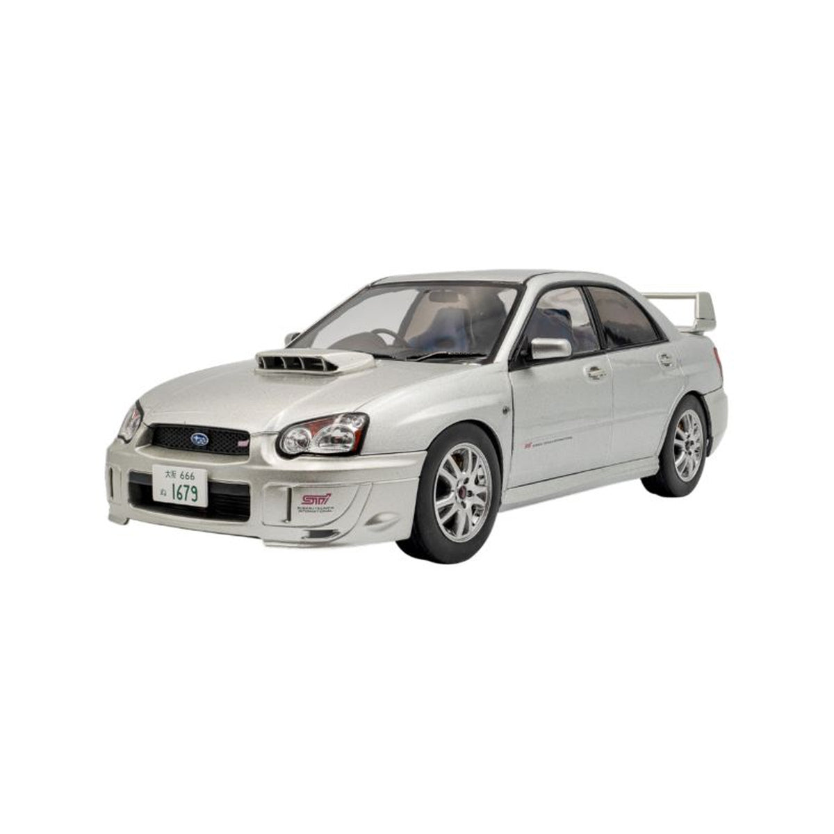 1:18 2003 Subaru Impreza WRX STI Premium Silver Effect