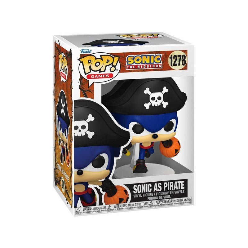 Sonic the Hedgehog as Pirate (Halloween) Pop! Vinyl