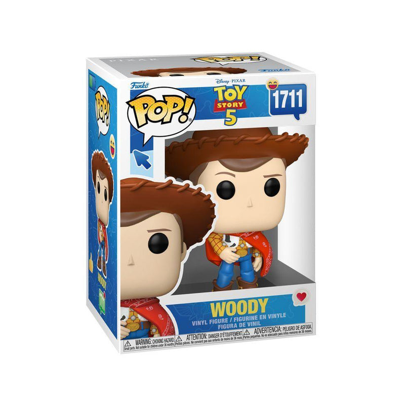 Toy Story 5 Woody Pop! Vinyl
