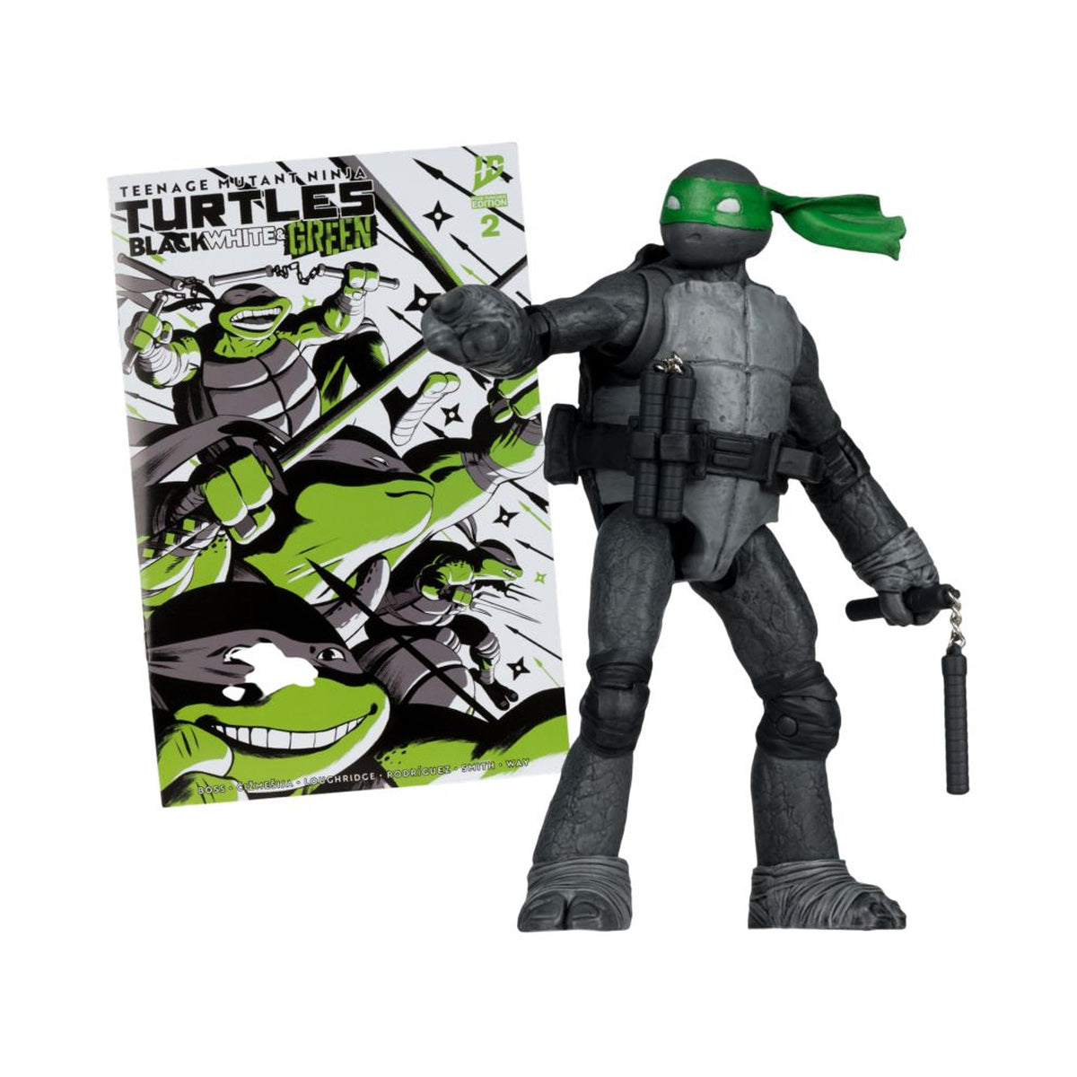 TMNT Michaelangelo Page Punchers 5" Figure with Comic