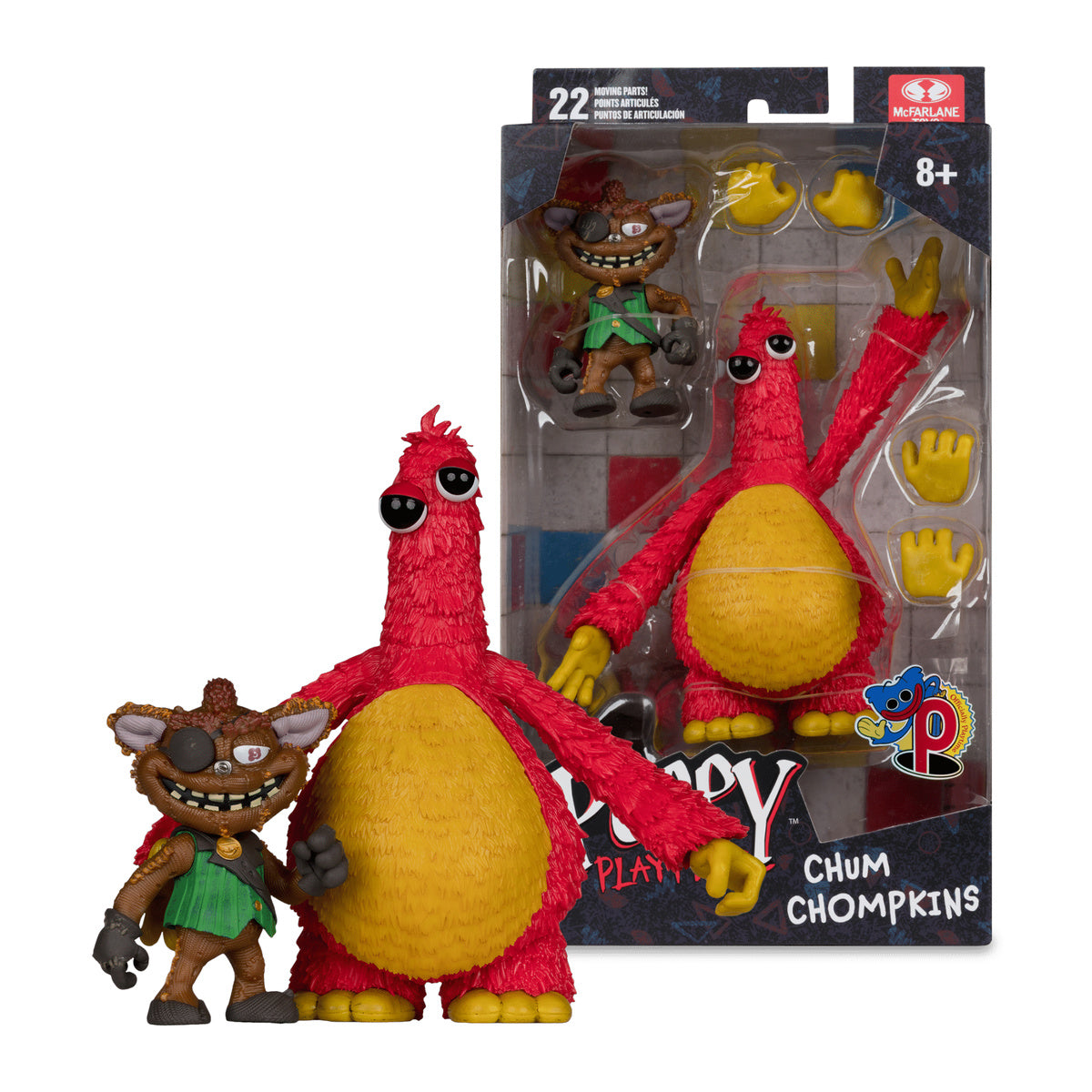 Poppy Playtime Chum Chopkins 7″ Action Figure