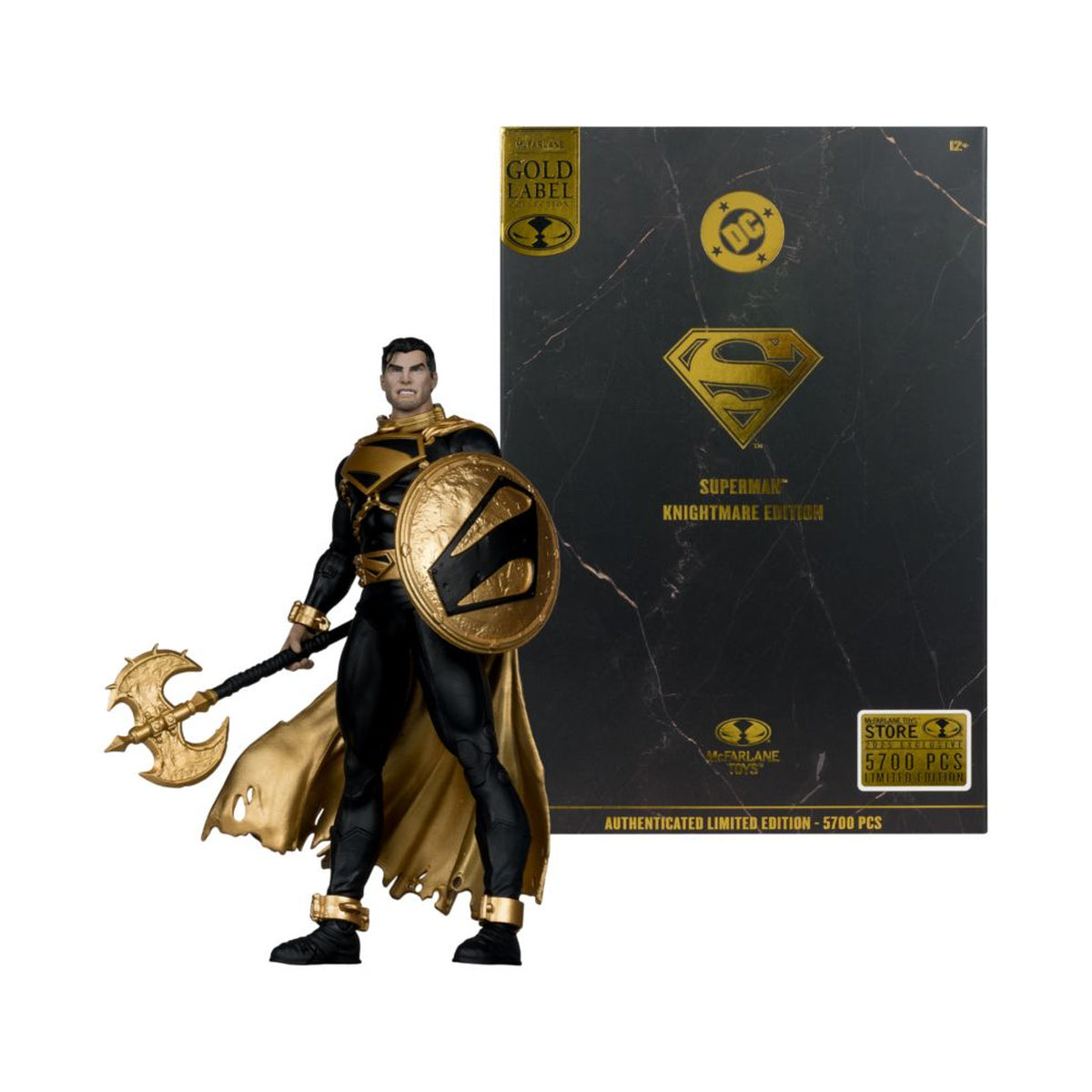 DC Multiverse Superman Knightmare Editon Gold Label 7"