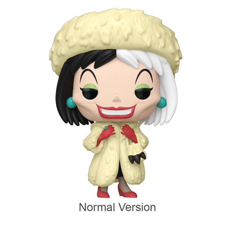 101 Dalmatians (1991) Cruella De Vil Pop! Vinyl (Chase Ships 1 in 6)