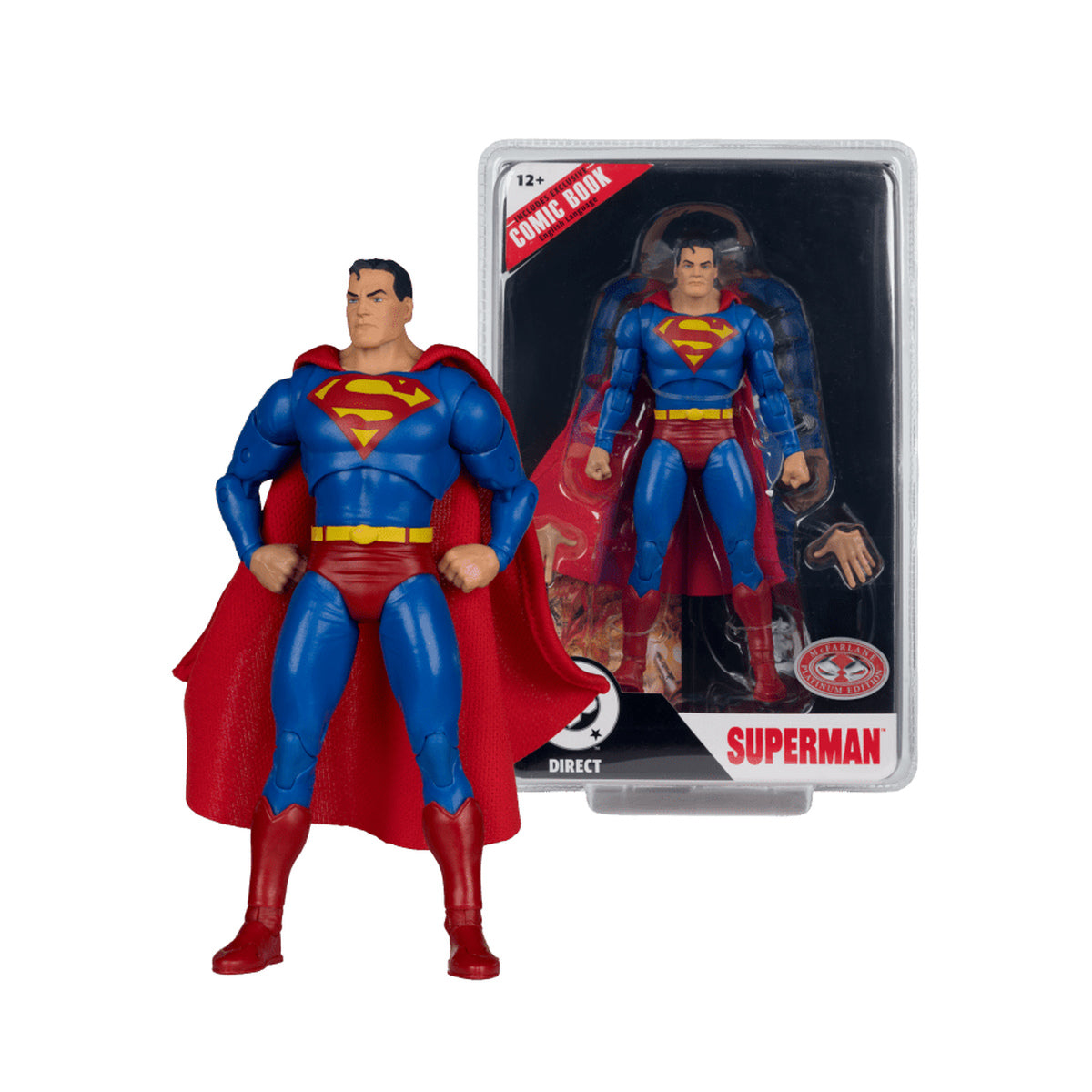 Superman Justice Page Punchers 7" Figure w/ Comic (Chase)