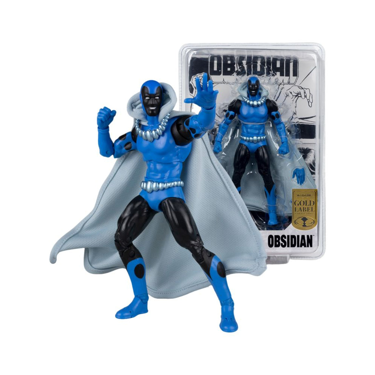 DC Comics -  Obsidian Infinity Inc #16 Gold Label 7"Figure