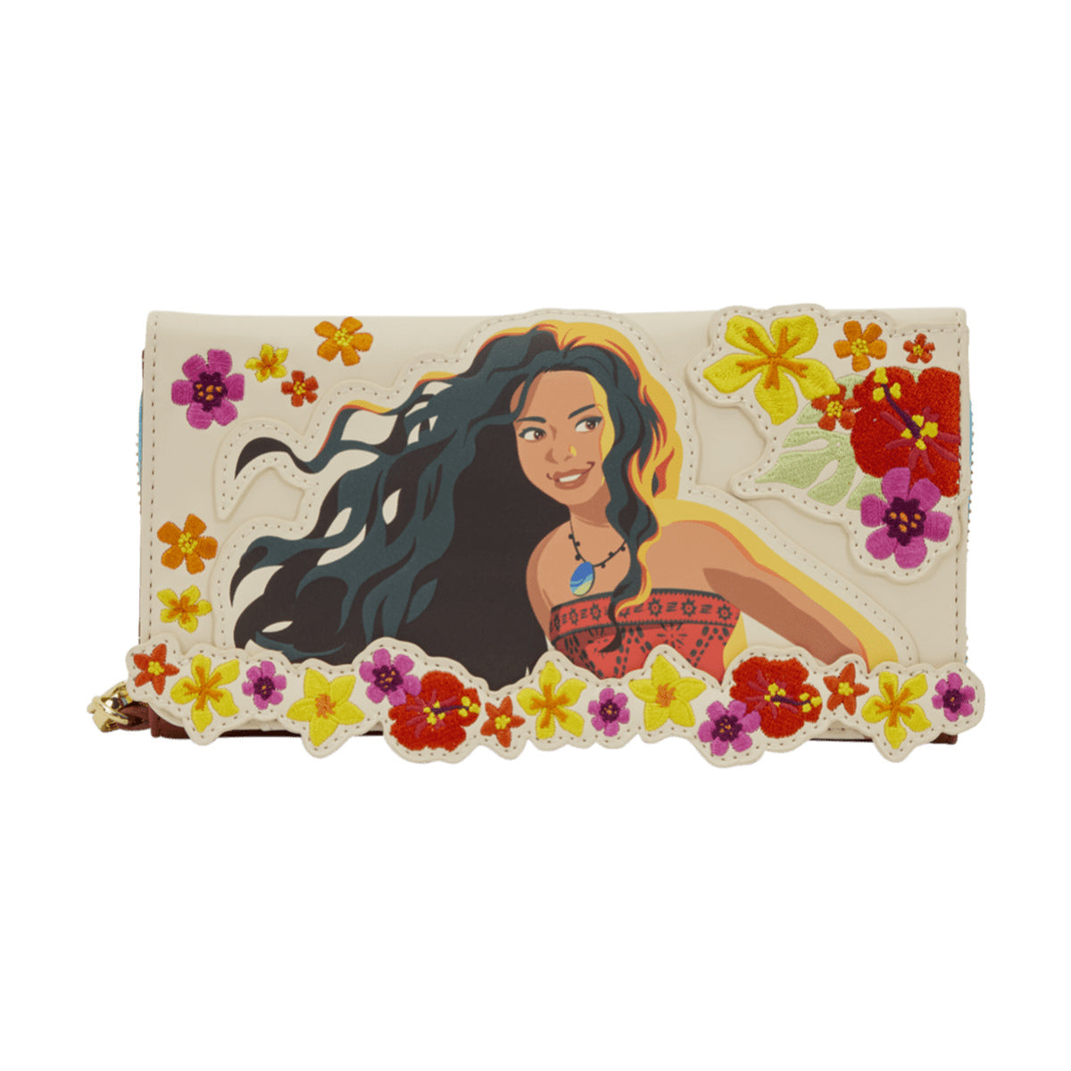 Moana Live Action Zip Around Wallet