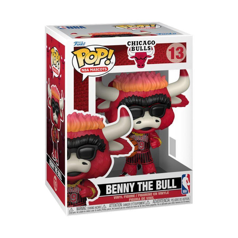 NBA: Mascots Benny the Bull (Chicago Bulls) Pop! Vinyl
