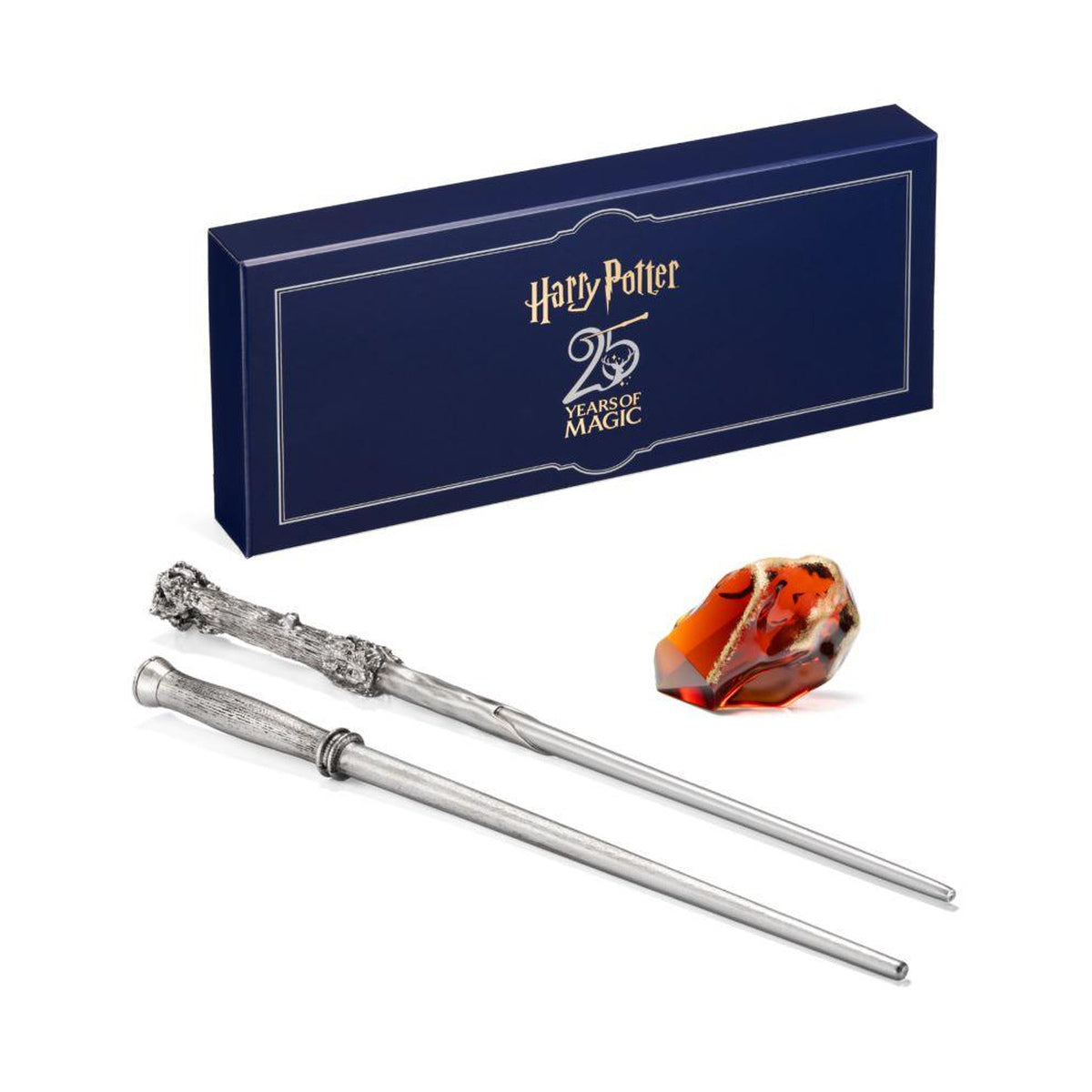 Harry Potter Wand & Sorcerer's Stone 25th Anniversary Set