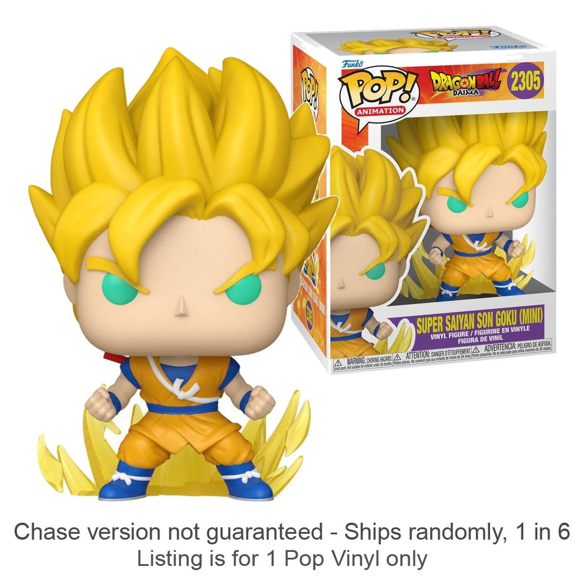 Dragon Ball: Daima SS Son Goku Pop! Vinyl (Chase Ships 1 in 6)