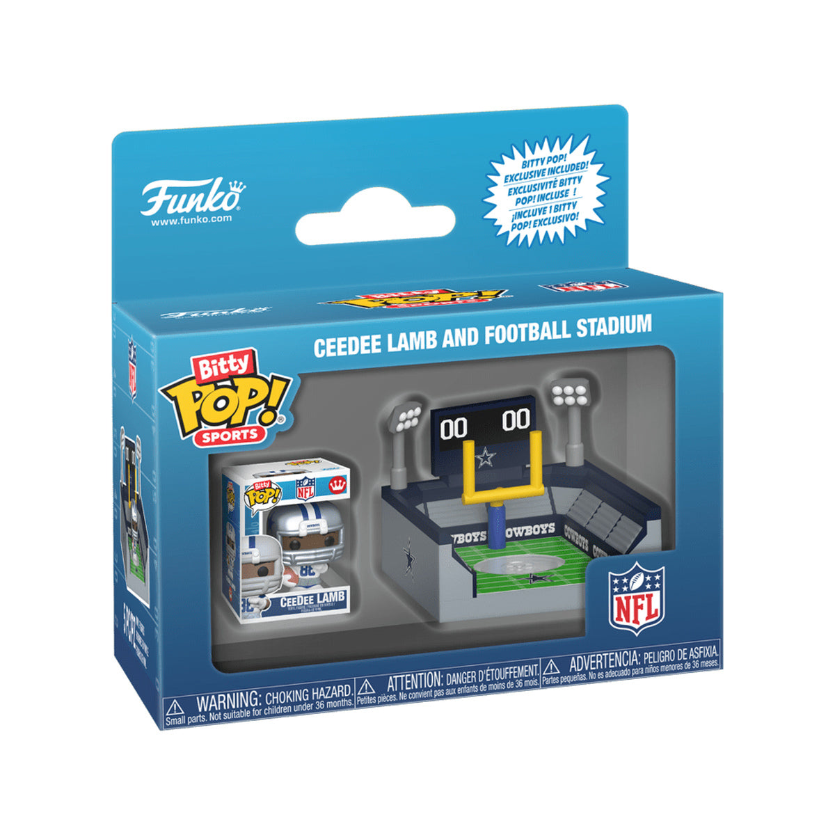 NFL: Cowboys CeeDee Lamb Bitty Pop! Arena