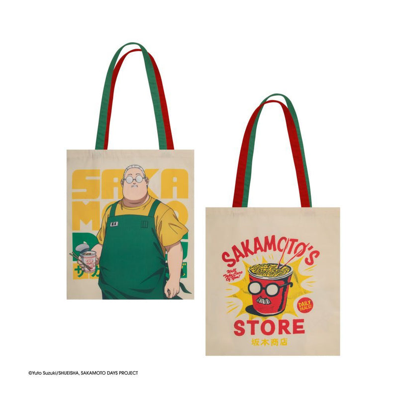 Sakamoto Days Ramen Noodles Tote Bag