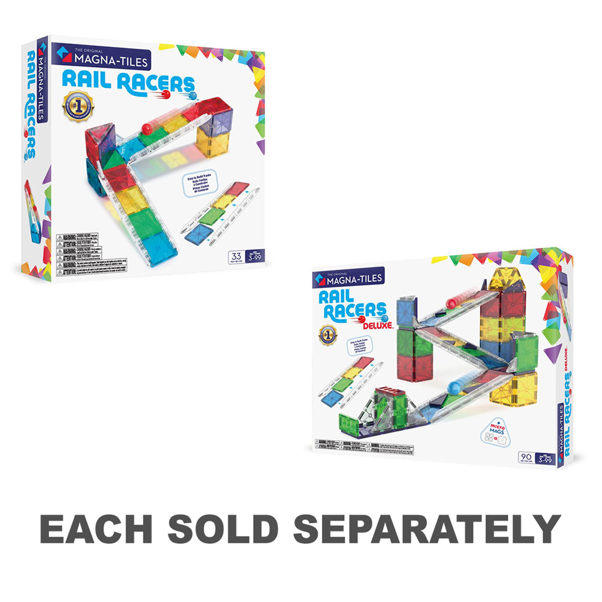 MAGNA-TILES Rail Racers Set