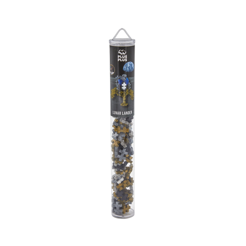 Plus-Plus Lunar Lander Building Blocks Tube 100pcs