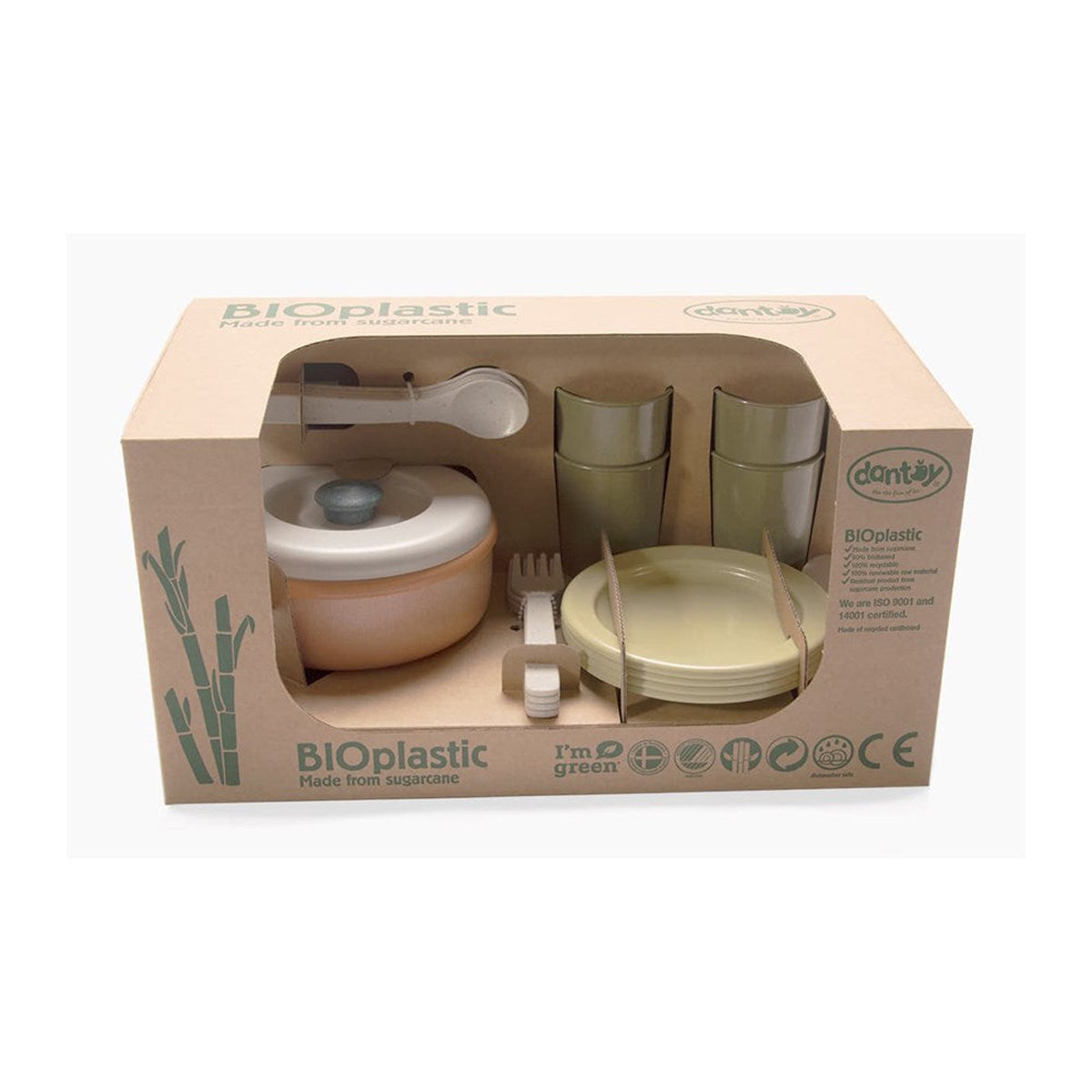 Dantoy BIOplastic Dinner Set 22pcs