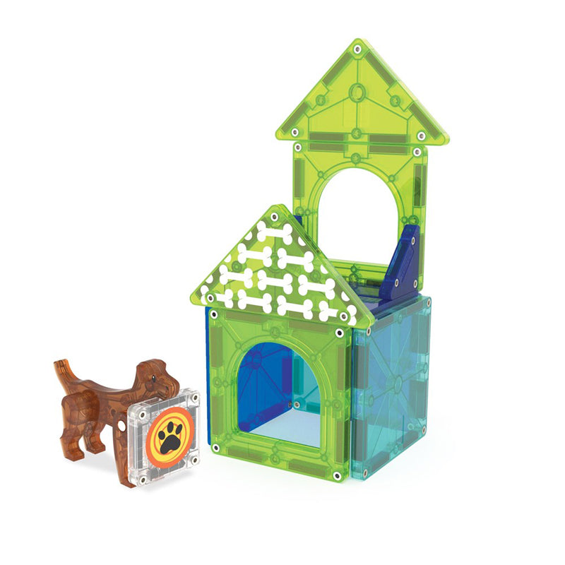 MAGNA-TILES Dog House 13-Piece Set