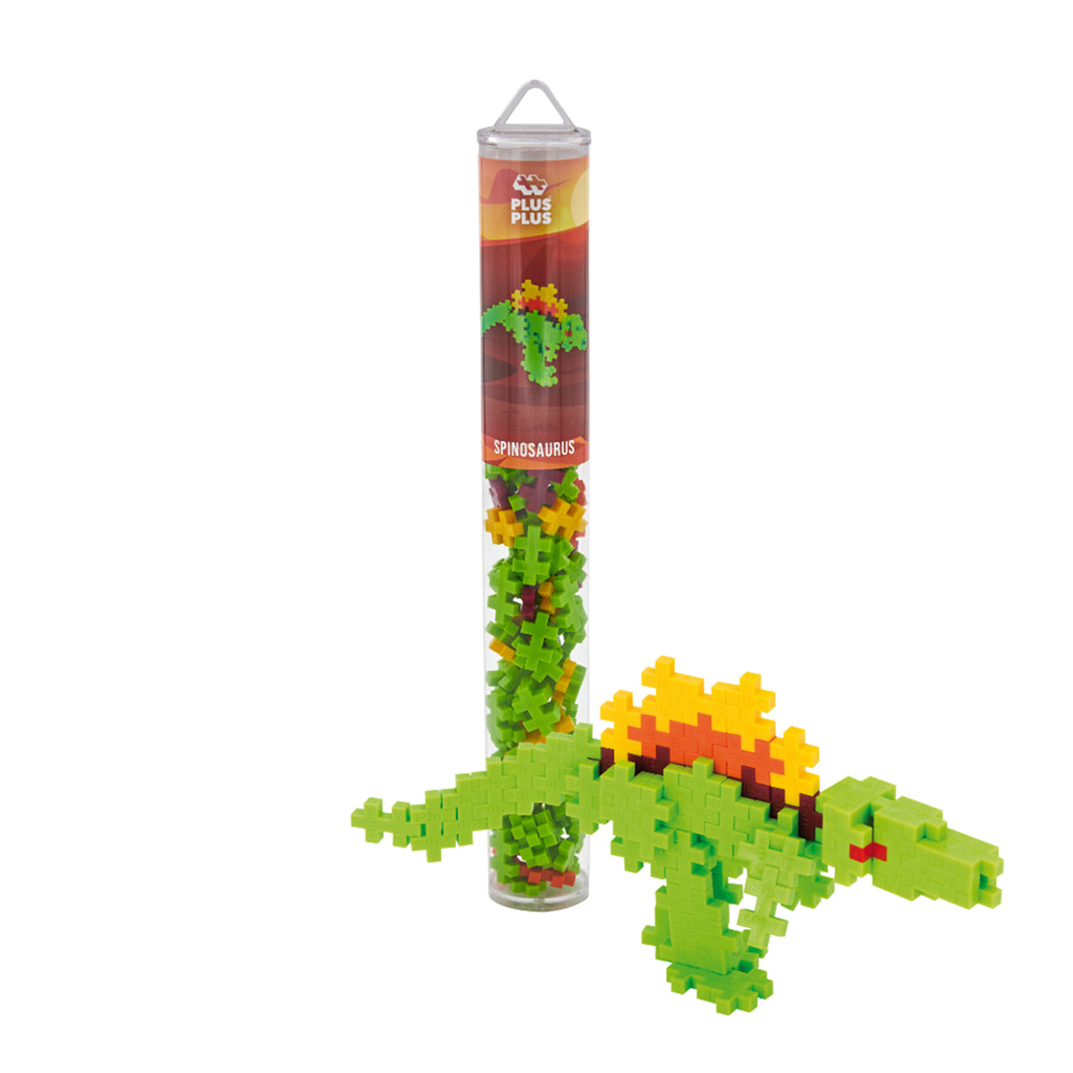 Plus-Plus Spinosaurus Building Blocks Tube 100pcs