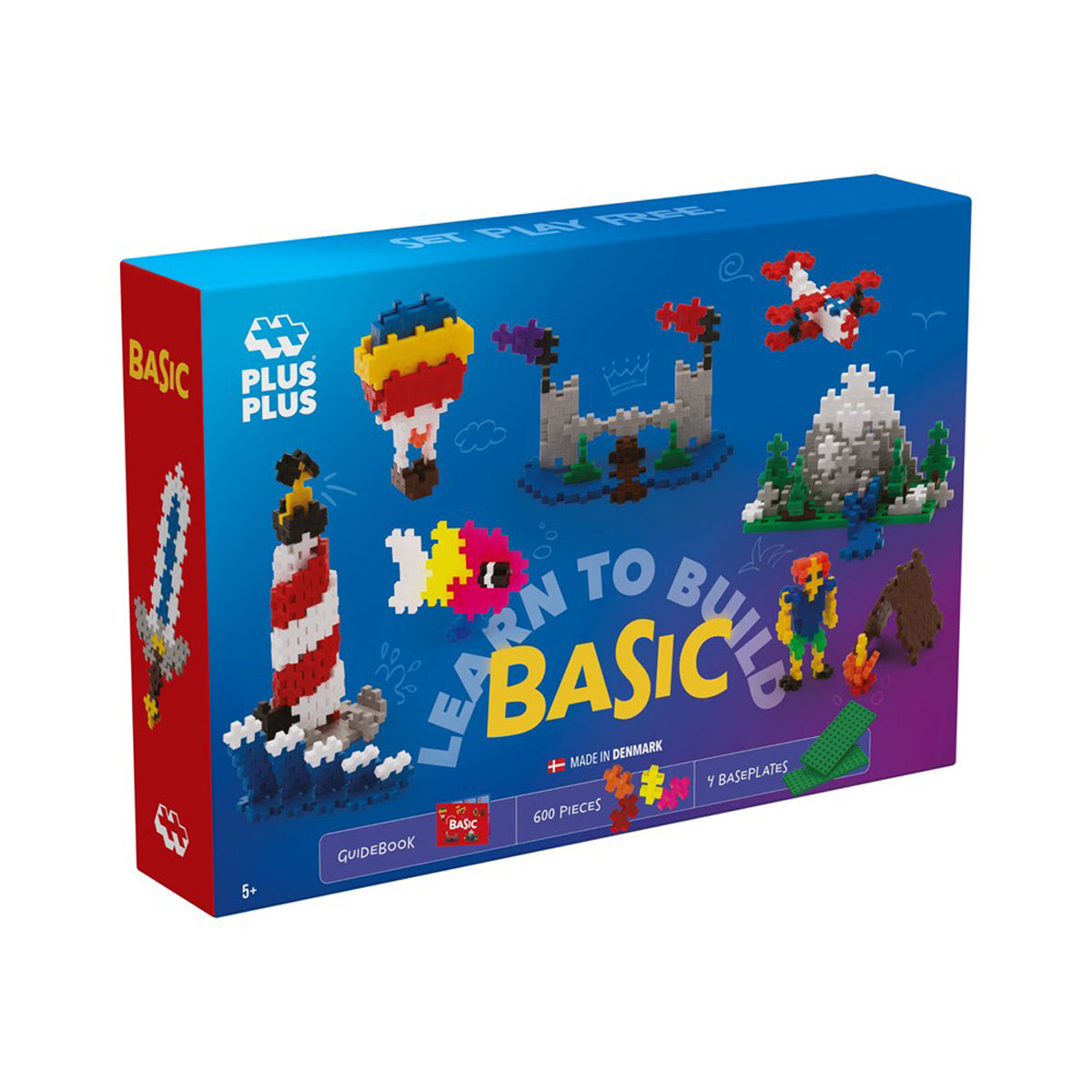 Plus-Plus Basic Learn to Build 600pcs