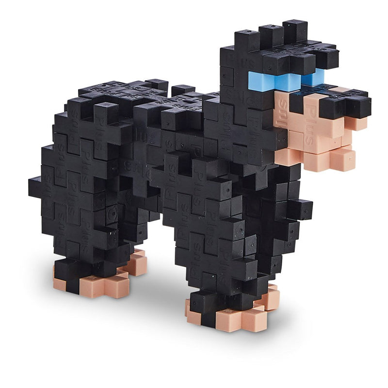 Plus-Plus Black Bear Building Blocks Tube 100pcs