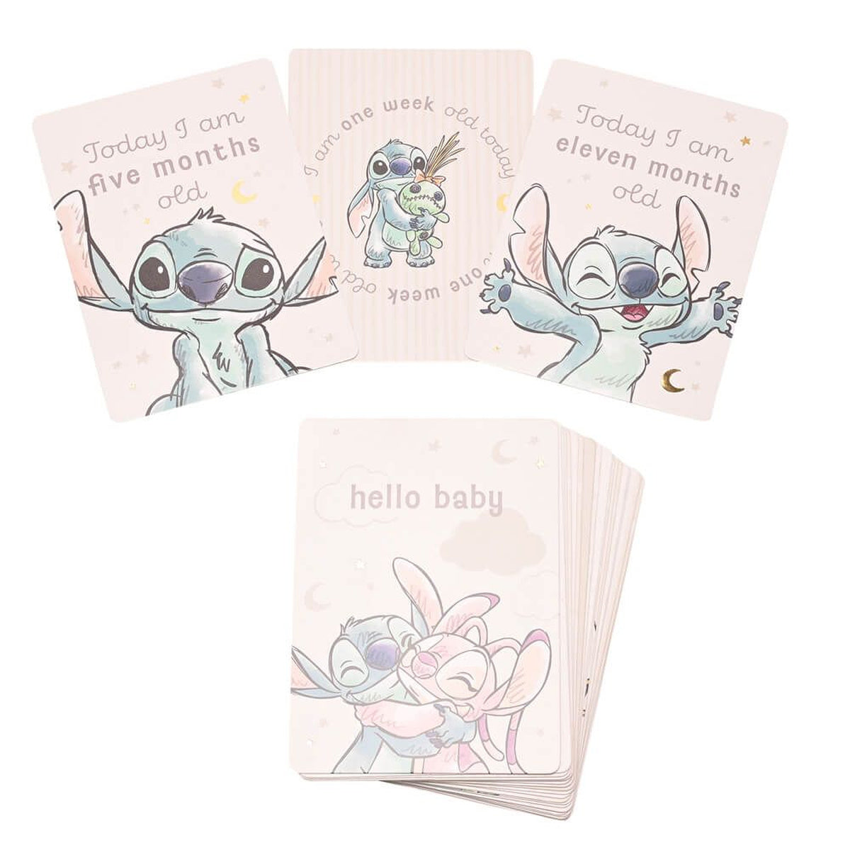 Stitch Baby Milestone Cards
