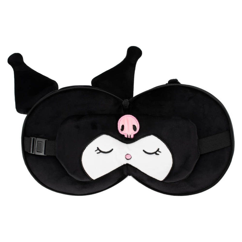 RelaxEazzz Kuromi Travel Pillow & Mask Set