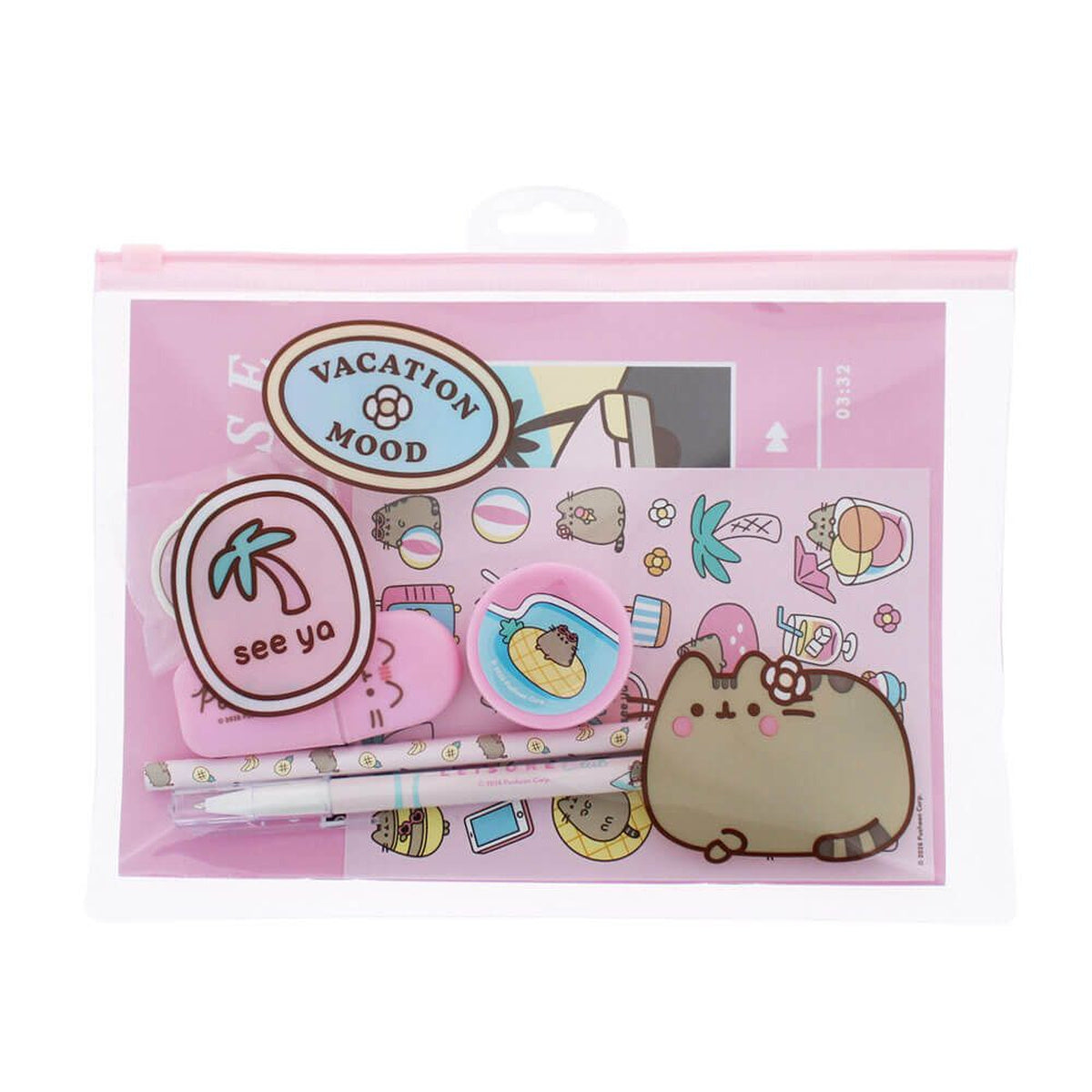 Pusheen Tropical Vacation Super Stationery Set