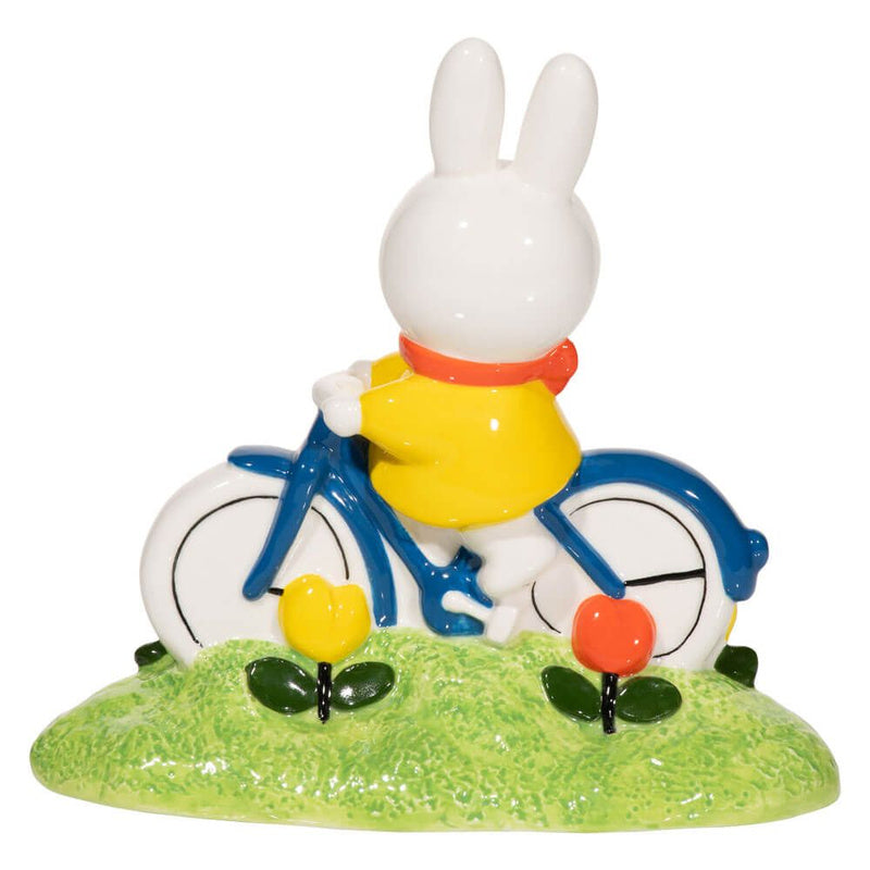 Miffy Tulip Garden Bike Ride Figurine