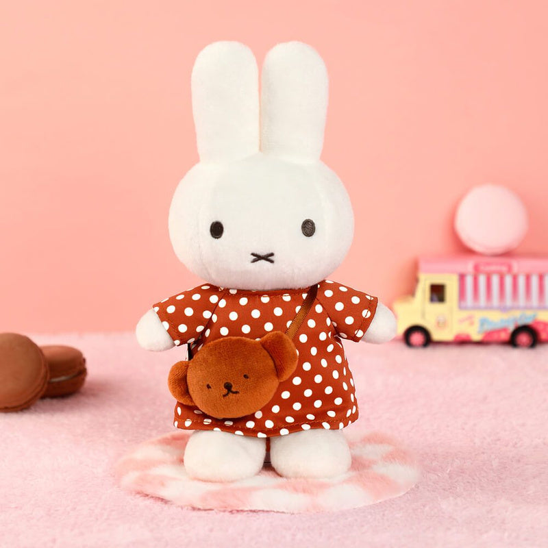 Miffy Polka Dot Dress with Boris Bag Plush
