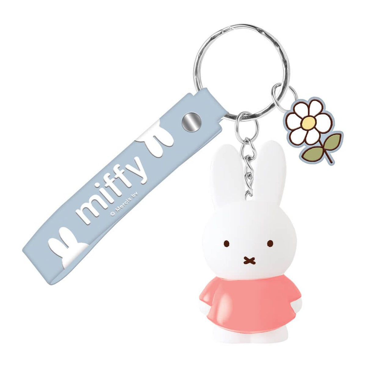 Miffy's Garden Keyring with 3D Charm