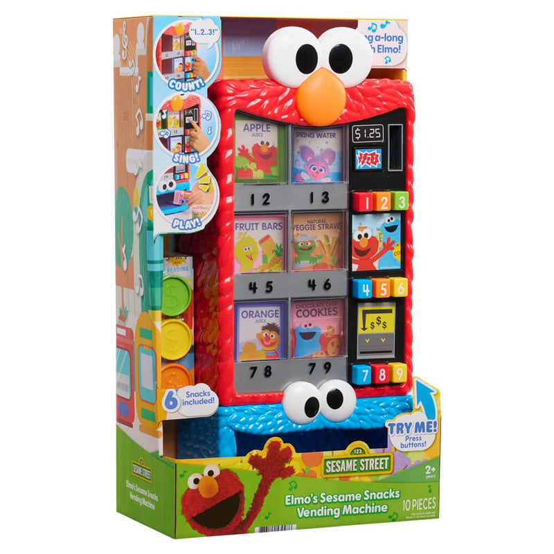 Sesame Street Elmo’s Sesame Snacks Vending Machine