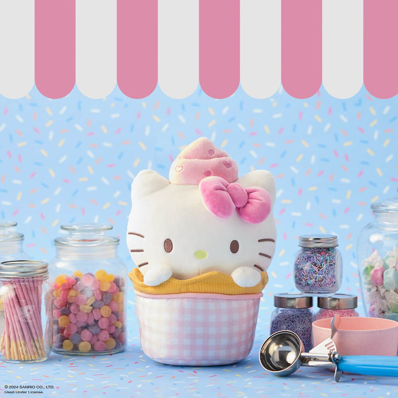 Hello Kitty Ice Cream Sundae Large Plush