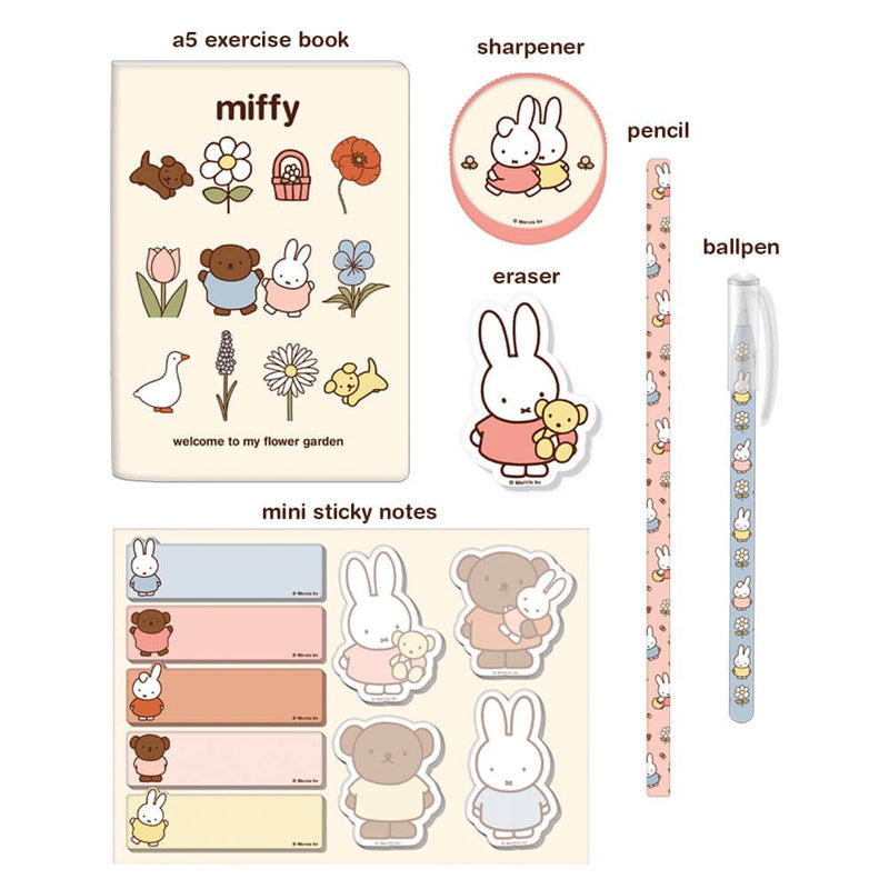Miffy's Garden Super Stationery Set