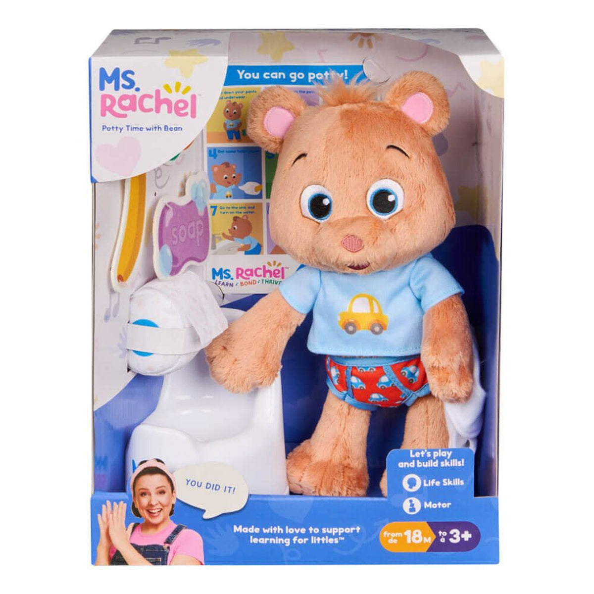 Ms. Rachel Bean Potty Playset