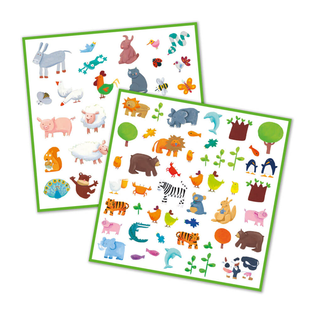 Djeco Stickers Set 160pcs