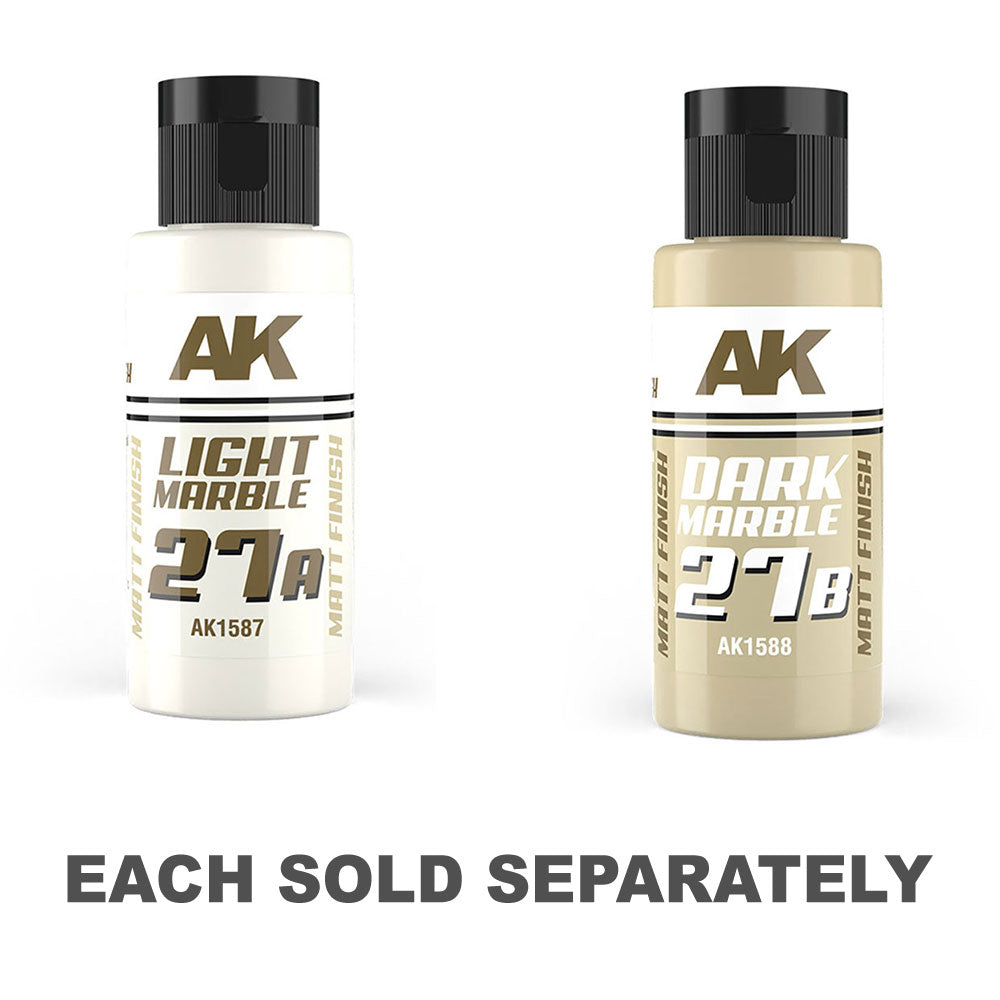 AK Interactive Dual Exo Paint 60mL (Marble)